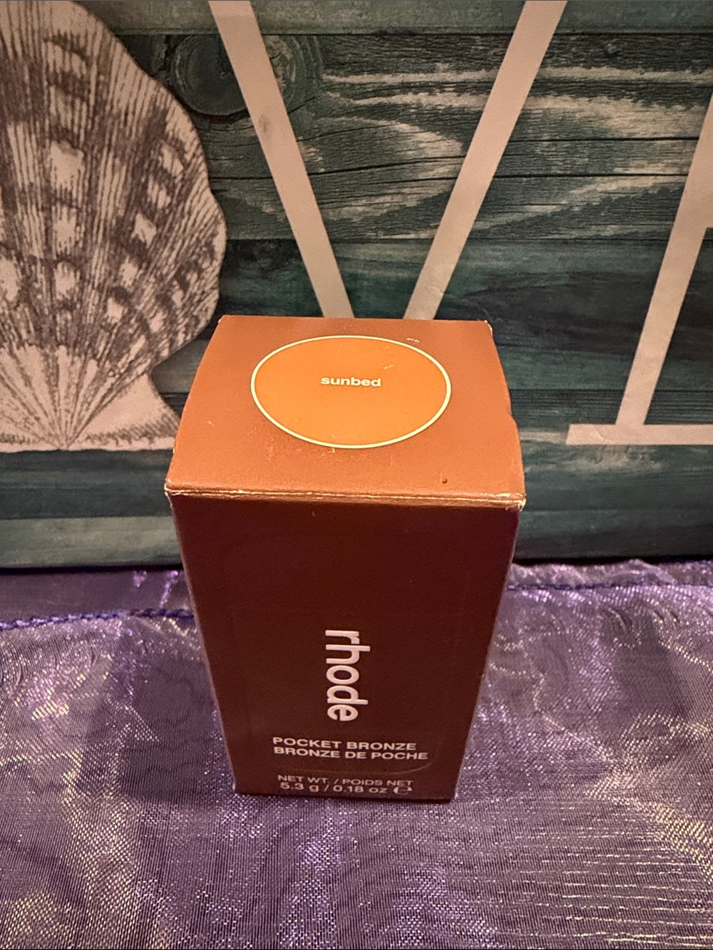RHODE Pocket Bronze Compact in Sunbed - Warm Copper Shade
